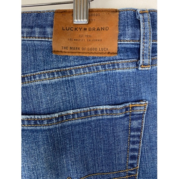Lucky Brand Mens 221 Straight Leg Jeans 36x32 Dirac‎ Wash Denim Casual Stretch - Picture 7 of 11